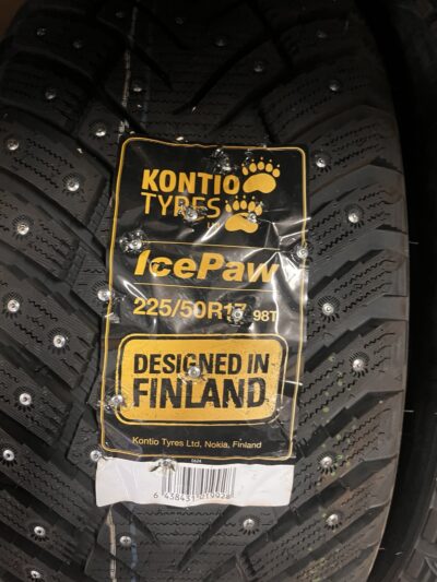 Vinterdäck med dubb kontio icepaw 225/50-17